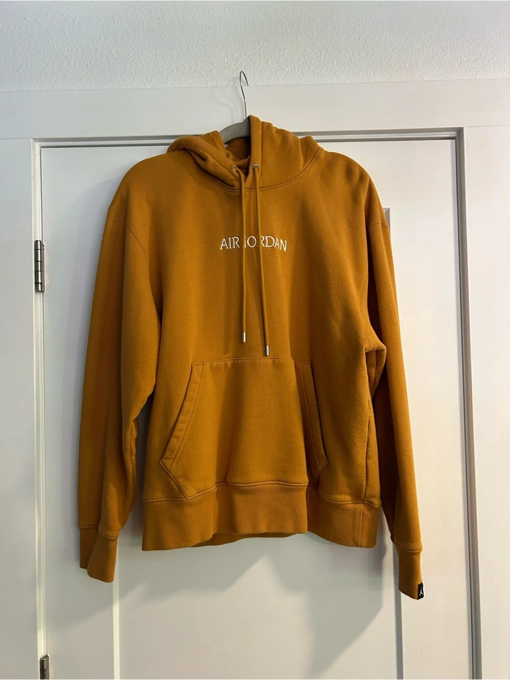 Jordan Men's Ochre Logo Pullover Hoodie
